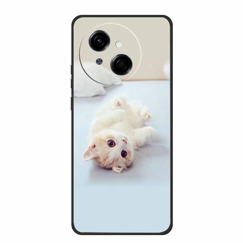 For Tecno Spark Go 1 S Case Coque Black Silicone Soft Phone Case For Tecno Spark 40C Go 1S Pop 9 4G Back Cover Case 40 C Funda