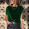 Velvet Fashion Casual Women's T-shirt: Spring/Summer 2026 Collection