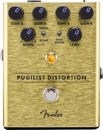 Fender Pugilist Distortion Pedal (battery not included)