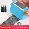 Privacy Roller Pen: Waybill Scramble Seal for Cross-Border Confidentiality