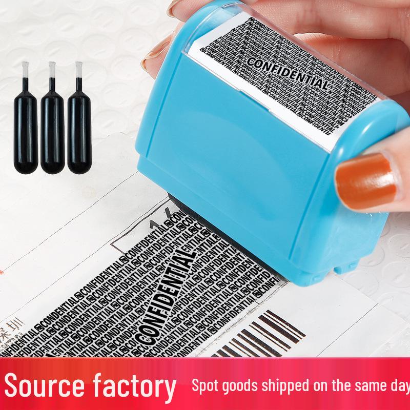 Privacy Roller Pen: Waybill Scramble Seal for Cross-Border Confidentiality