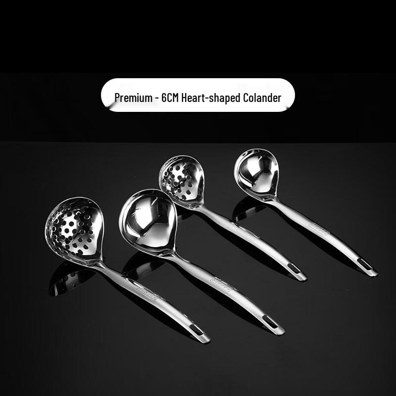 

ARKIE 304 Stainless Steel Dual-Use Soup Ladle & Colander