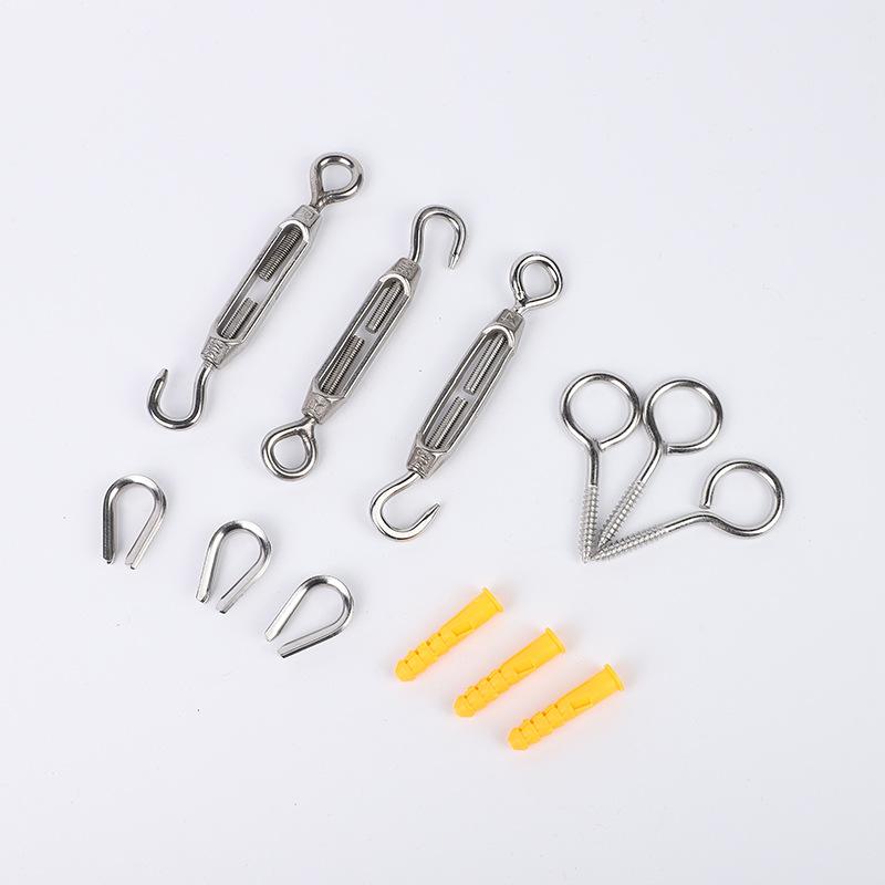 10/15/20M Stainless Steel Cable Rope Kit Heavy Duty 304 PVC Coated for Garden Balcony Railing Farm Fence Tent Outdoor Wire Rope