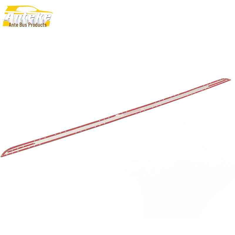 GLC Tailgate Trim Sticker: Stainless Steel Trunk Anti-Scratch Bright Strip Car Accessory