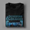 Men Dungeon Dragon DnD T Shirt  Cotton Clothing Creative Short Sleeve Crew Neck Tees Printing T-Shirts