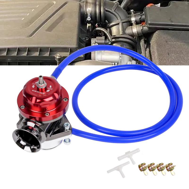 RASTP-Type-RS Blow Off Valve Adjustable 25psi BOV Blow Dump Adaptor with Flange Aluminum Alloy RS-BOV129