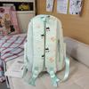Cartoon Print Student Bag Large Capacity Travel Backpack Women's Backpack