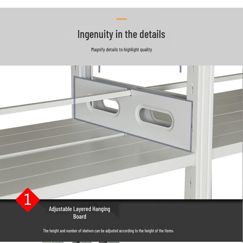 Yuanzu Steel Double-Sided Library Bookshelf