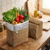 Grote Capaciteit Geïsoleerde Lunchtas Gewaxt Canvas Lunch Opbergtas Voor Keukenaccessoires