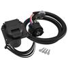 7-Pin In Bed Trailer Wiring Harness Plug Fit for Ford GM Nissan Frontier Xterra Suzuki Equator