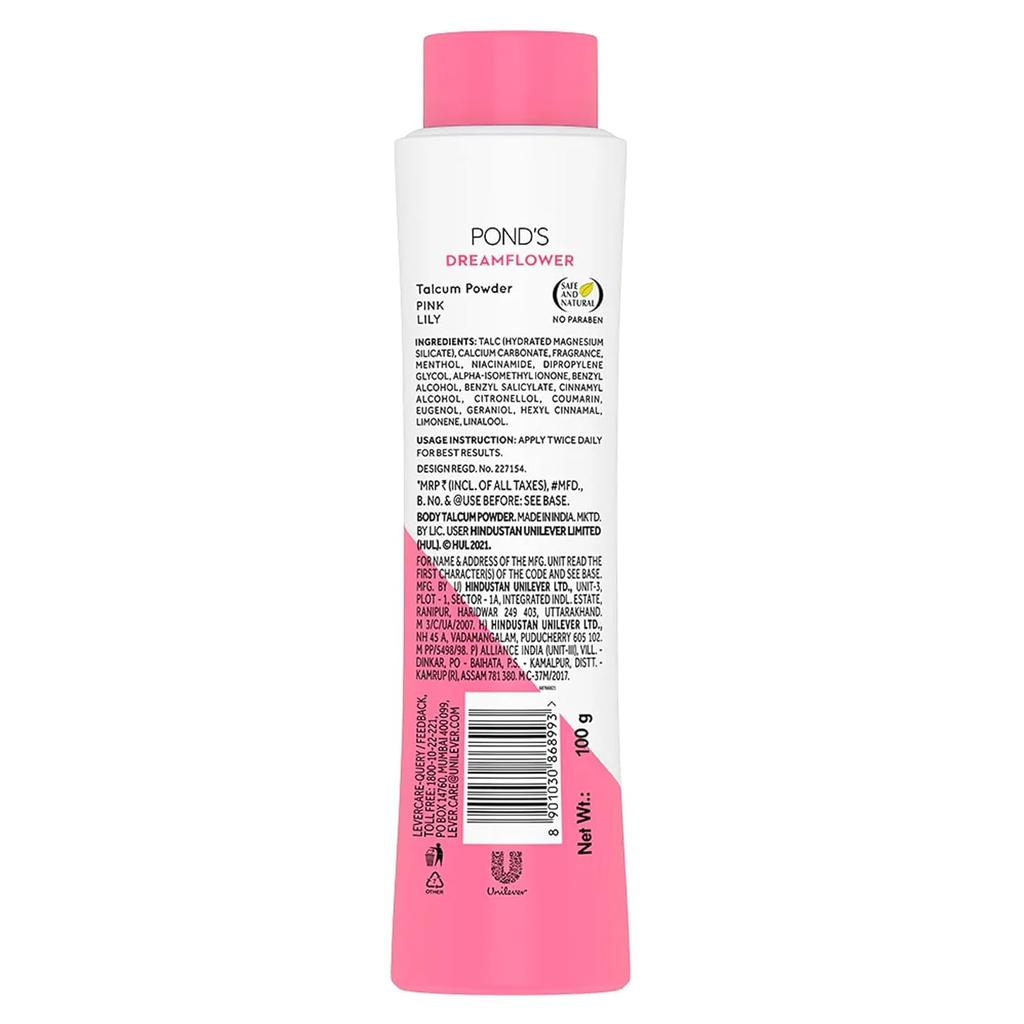 POND'S Pó de Talco Perfumado Dreamflower 100g