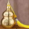 Handicraft Fire-avoiding Dragon Gourd Chinese Style Gourd Ornament Copper Gourd  Bookshelf