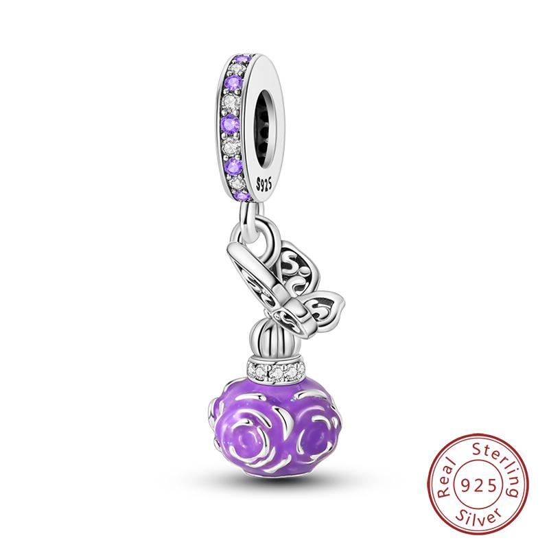 100% Kupfer Mode High Heels Lippenstift Kamera Life Serie Charms Perlen Passend für Qikaola Original Armbänder DIY Schmuck