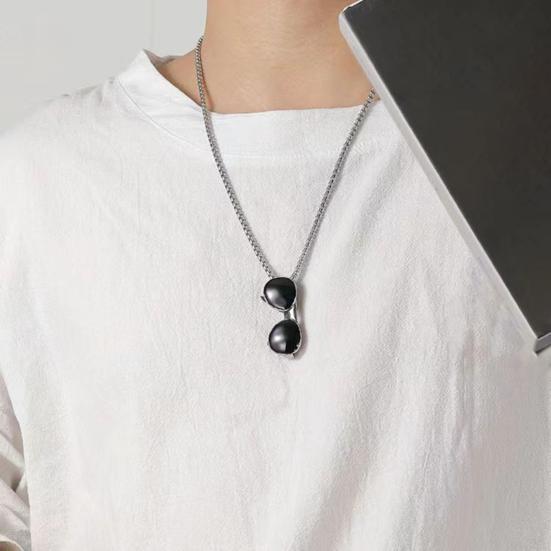 Sweater Necklace Hip Hop Minimalist Casual Hypoallergenic Alloy Gift Jewelry Accessories Men Women Sunglasses