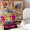 Aggretsuko Anime-Rock Poszewka na poduszkę toon Prezent Poszewka na poduszkę Sypialnia Dom Sofa Krzesło Siedzisko Dekoracja poszewka na poduszkę