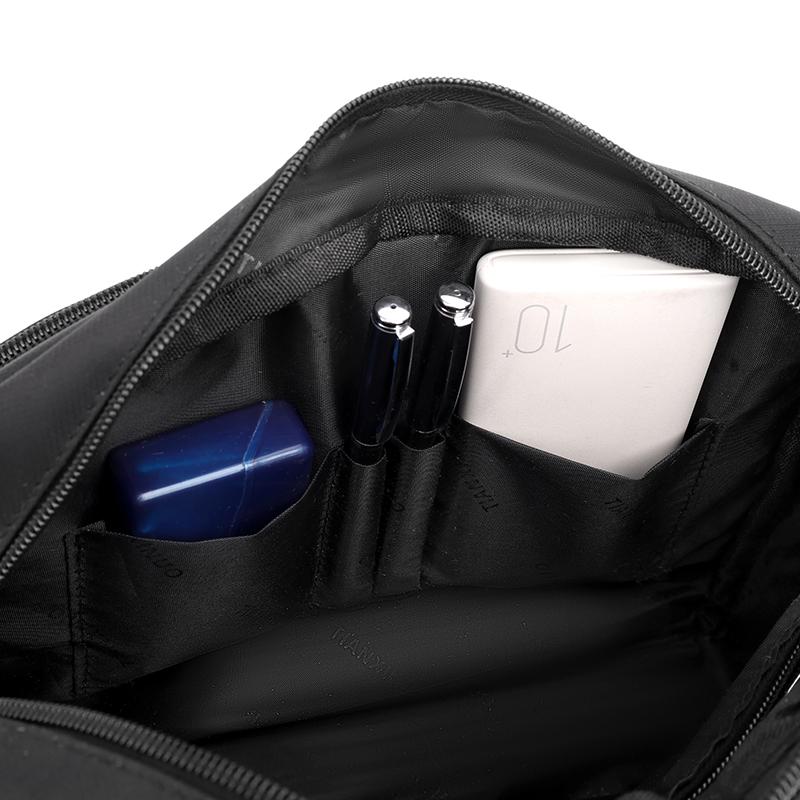 Business Men's Shoulder Bag Large Capacity Office Bag Large Capacity Multi-Layer Messenger Bag