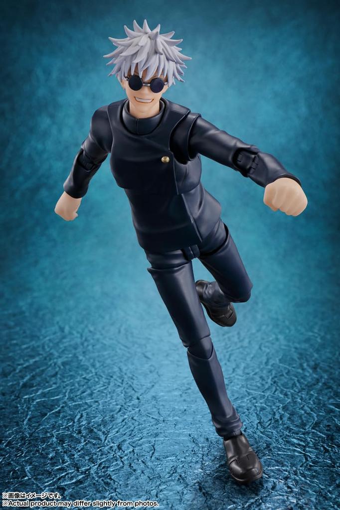 TAMASHII NATIONS Jujutsu Kaisen Gojo Satoru 160mm malovaná pohyblivá figurka SHFiguarts Kaidama/Tamaori -Jujutsu Kosen- Přibl.. PVC a ABS