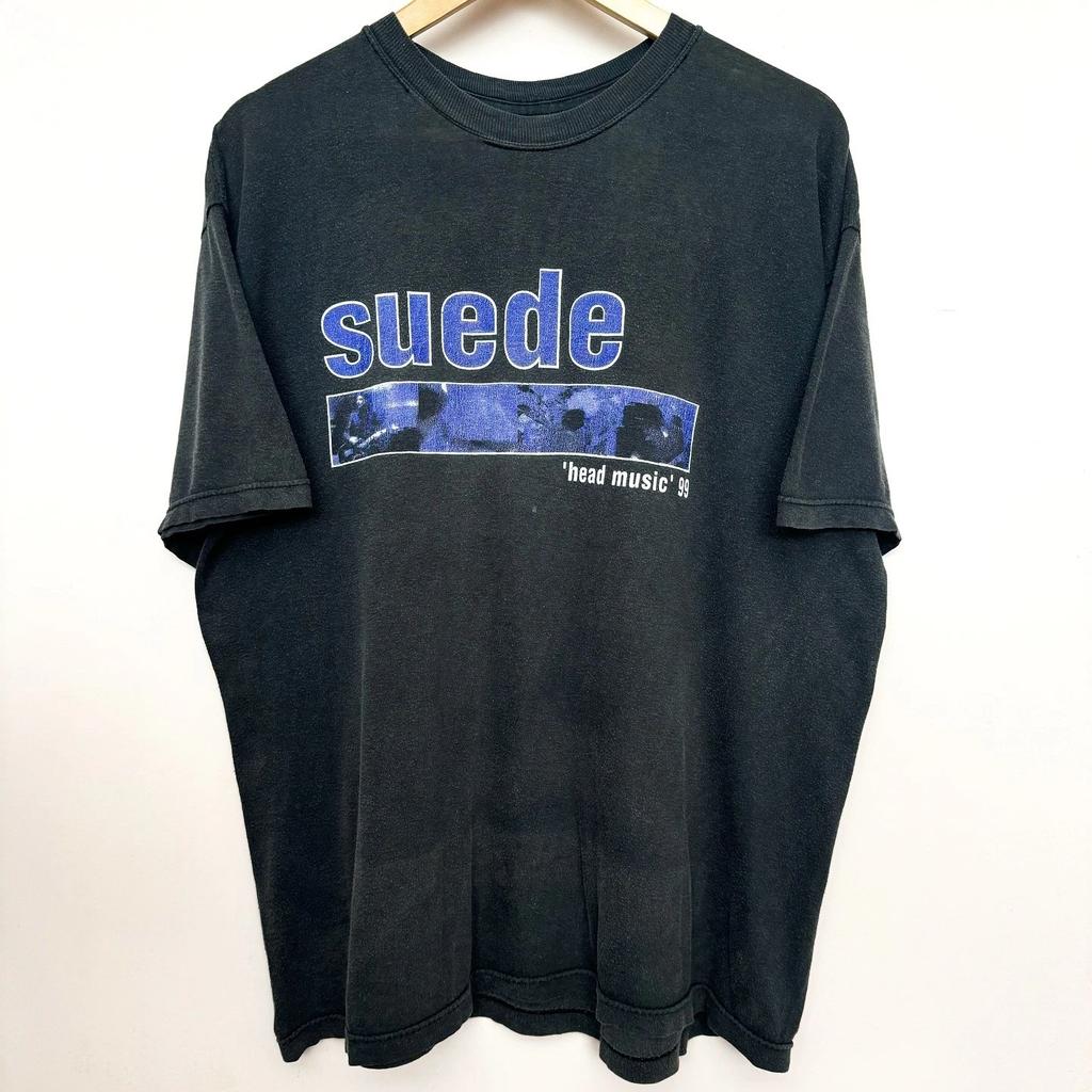 T-Shirt Reprint Vintage Anni '90 1999 Suede "Head Music" Tour