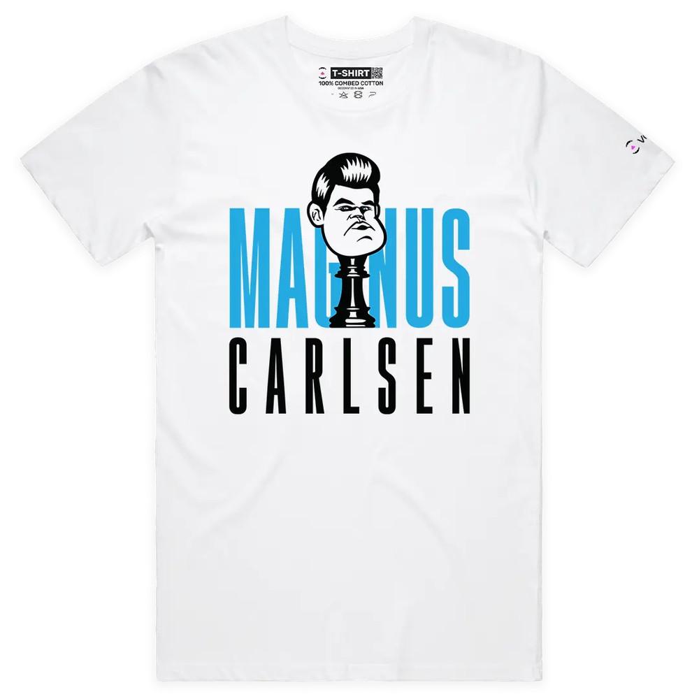 VOICEART Королевский Карлсен Спортивная Графика Премиум Футболка для Любителей Шахмат L