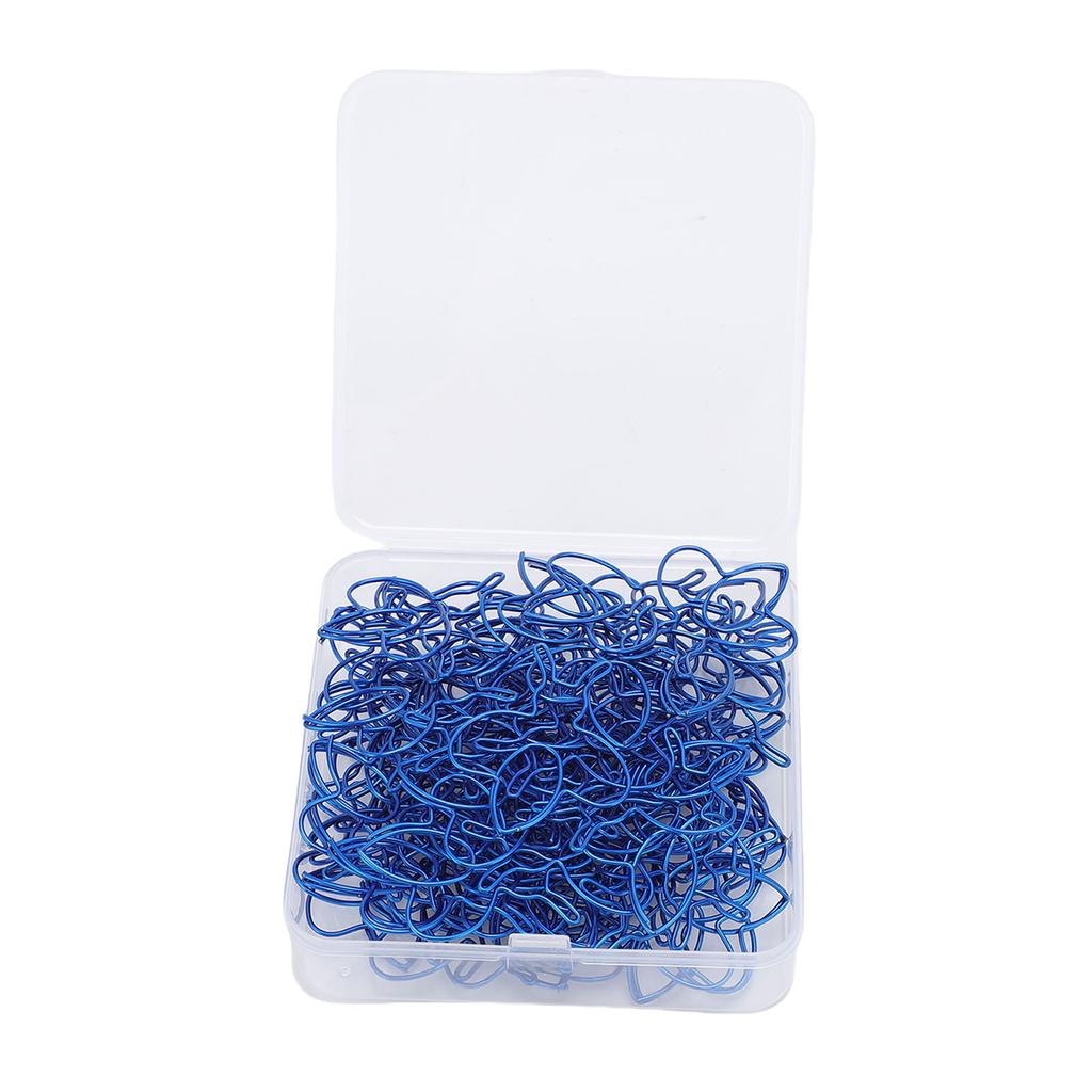 80Pcs Bee Shaped Paper Clips Iron Multifunctional Cute Paperclips for Scrapbooks Calendars Files