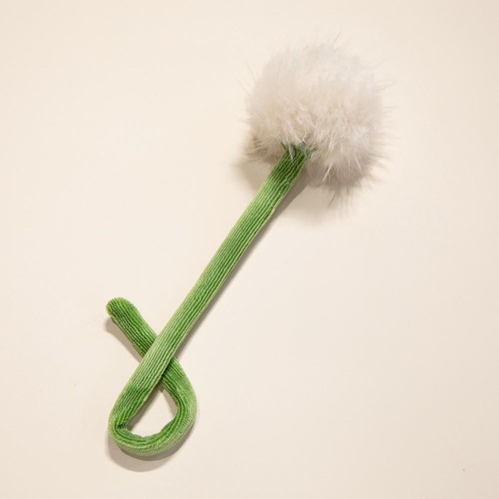 Twist Stick Handmade Felt Flower Bendable Wire Stem Flexible Iron Wire Artificial Floral Bouquet Artificial Single Stem Bouquet
