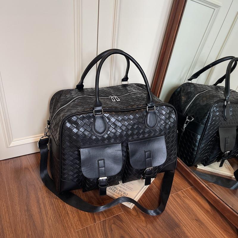 Neue stilvolle und schlichte Mesh-Umhängetasche mit großem Fassungsvermögen, Tragetasche, Messenger Bag, Kurzstrecken-Reisegepäcktasche, Handtasche