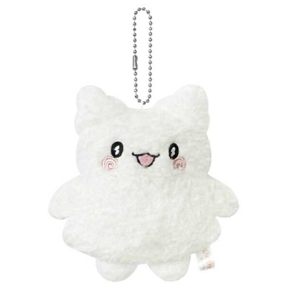 Hanamaru Obake Glowing Ball Chain Mascot Open Mouth