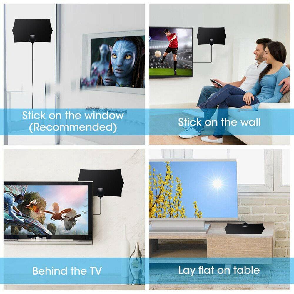 960 Mile Range Antenna TV Digital HD Skywire 4K HDTV 1080P Indoor with Amplifier