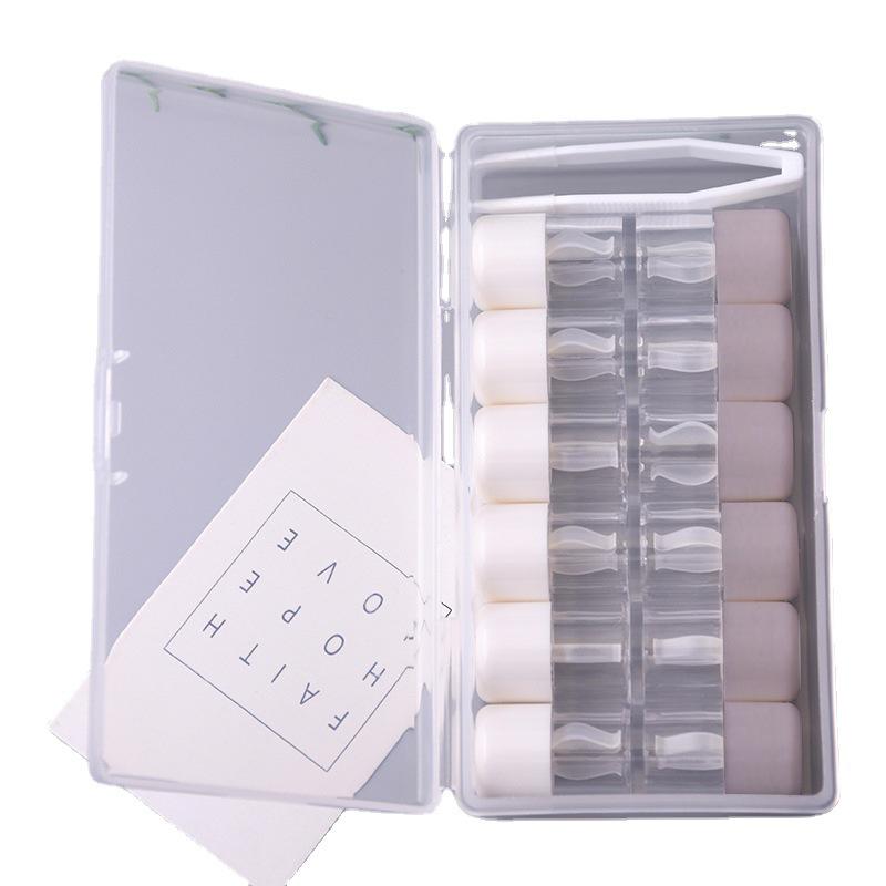 Portable RGP Contact Lens Color Care Set - 6 Piece Display Case