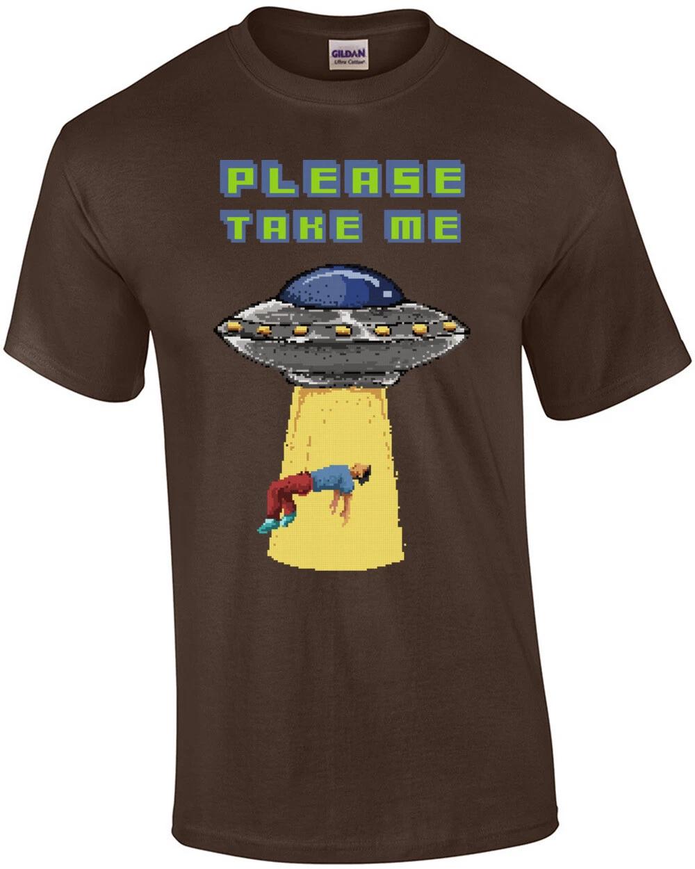 

Please Take Me Retro Ufo T-Shirt 4XL
