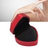 Box LED Heart Shaped   Box Waterproof Exquisite   Case Romantic Decorative Jewellry Display Box for Proposal Engagement Wedding