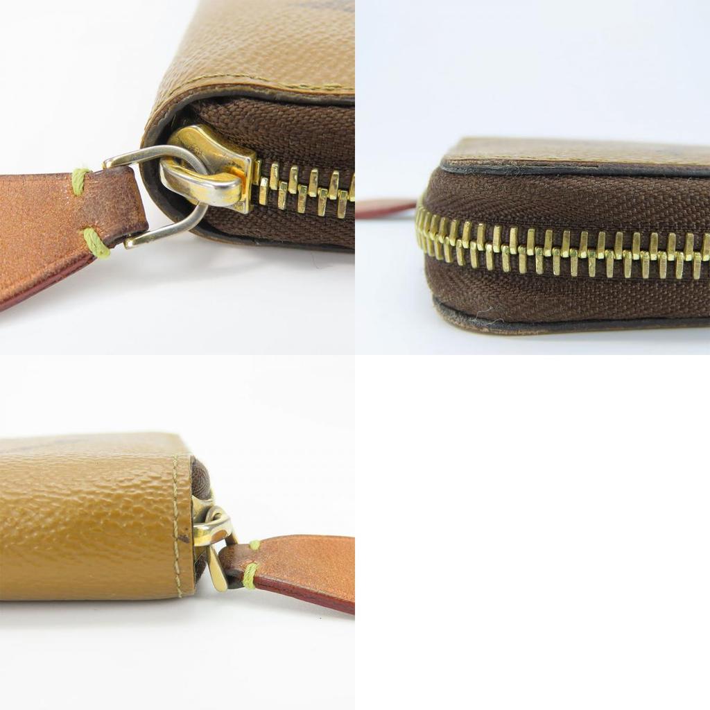 Used LOUIS VUITTON Purse Zippy Wallet M69353 Monogram Reverse Brown Everyday Use