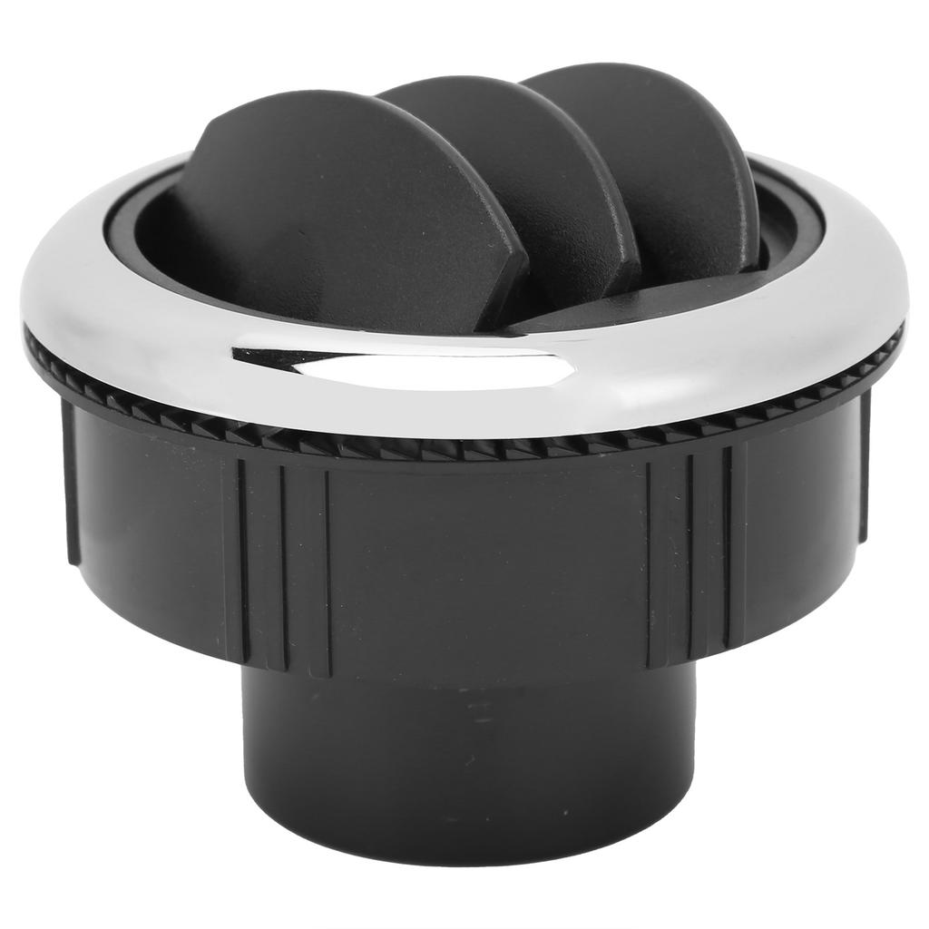 87mm Conditioning Outlet ABS Electroplate Cover Trim Round for RV Boat Bus Car