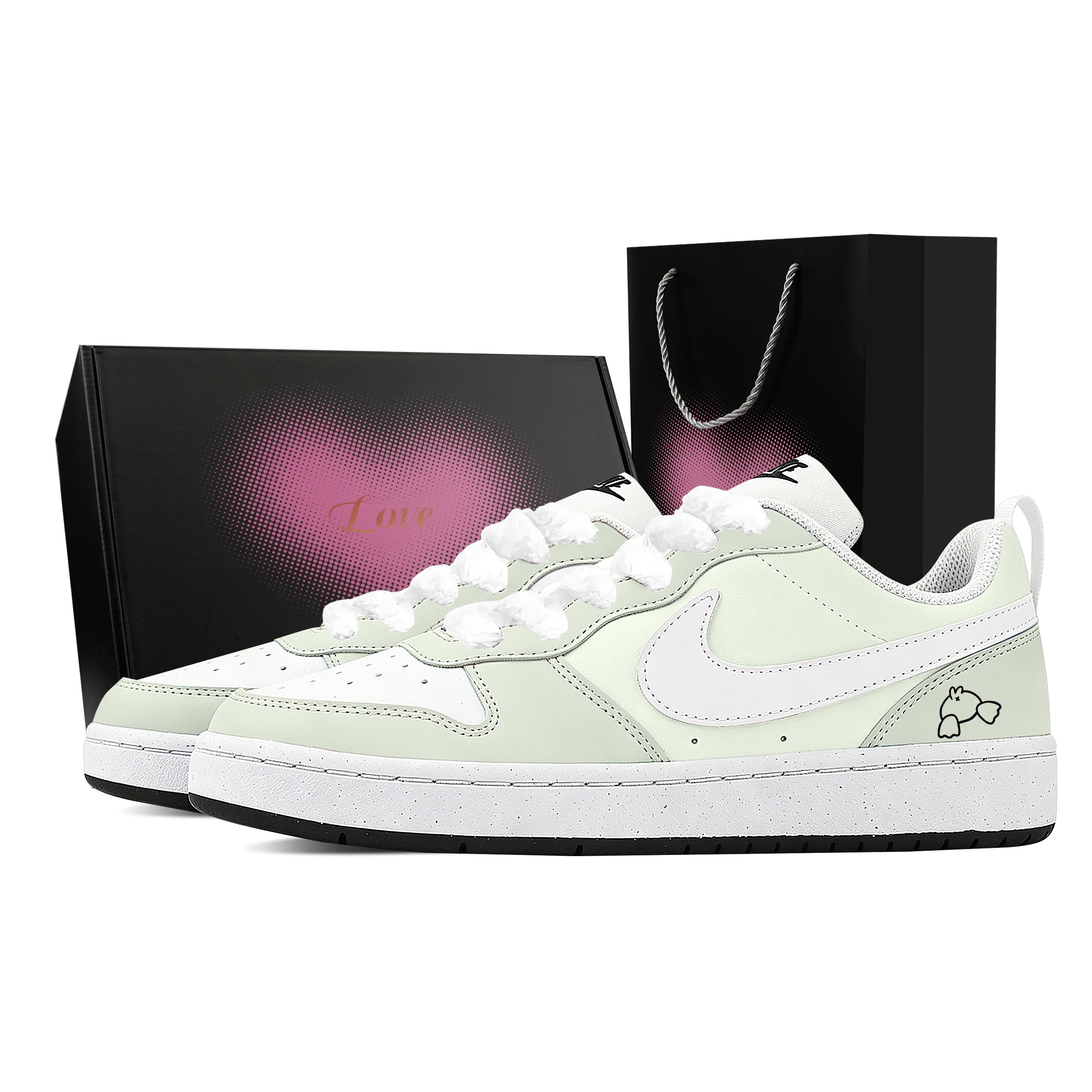 

Nike Court Borough Duck Dumpling Low top Skateboard Shoes Unisex Green DV5456-131(Team529-) 38.5