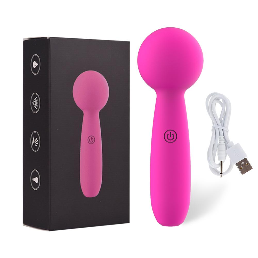 Orgasm AV Stick Vibrators Mini Clitoris Stimulate G-spot Massager Magic Wand Dildo Vibrator Sex Toys for Women Adult Products