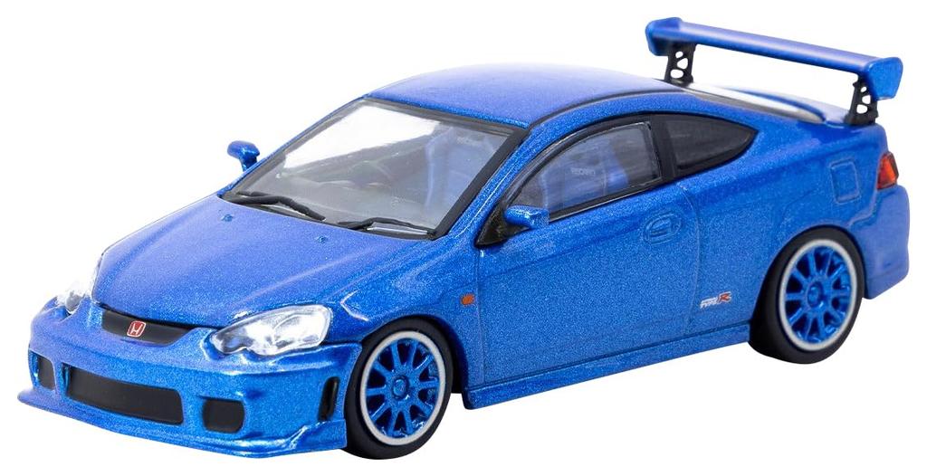 Speedmaster Japan TARMACWORKS Honda Integra TYPE R DC5 Custom Blue Metallic Finished Model 1/64 T64R-TL022-BL