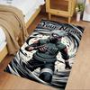 Naruto Character Customize Your Name Floor Mat Suitable for Kitchen Game Room Foyer Entryway Anti-slip Rug Anime Office Decor