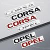 Zinklegierung Für Corsa Buchstaben Logo OPC Line GTC Vauxhall Kofferraum 3D Metall Emblem Heck Karosserie Abzeichen Aufkleber Zubehör