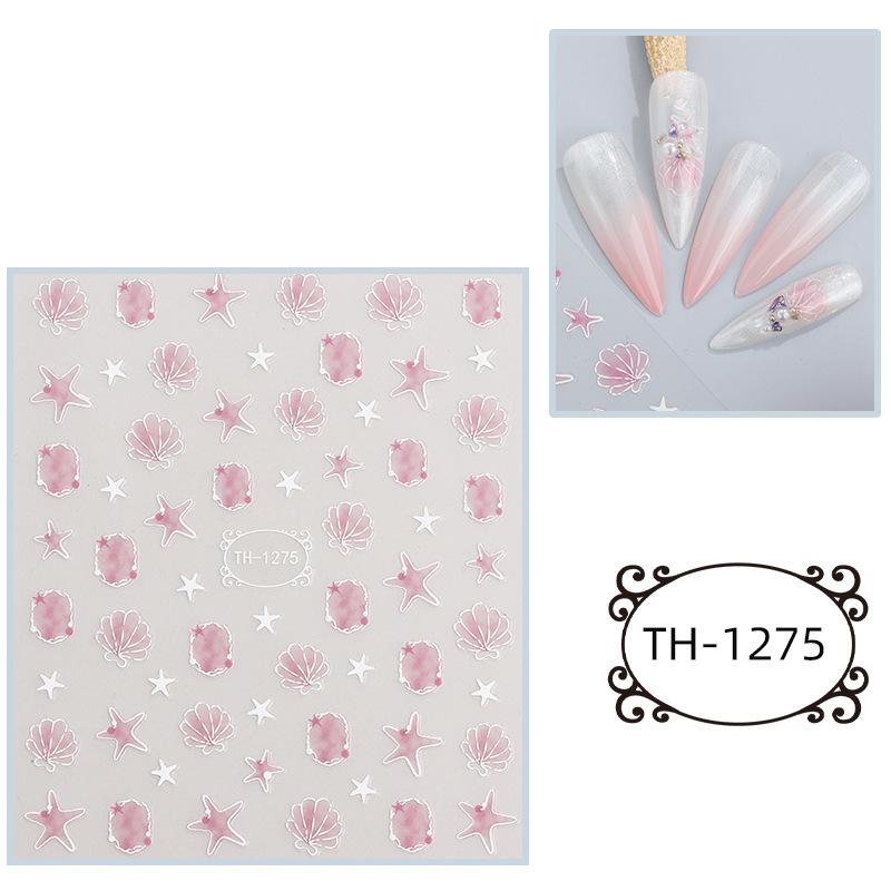 New Year Nail Art Stickers Bronzing Year of the Dragon Chinese Style Mahjong Cartoon Nail Stickers Decoration