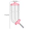 Small Animals Water Drinking Bottle Feeder for Hamsters Rabbits Water Feeder Dispenser