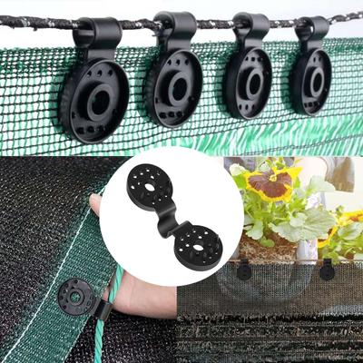 Plastové spony na stínítko, utěrka na stínítko Heavy Duty Lock Grip, nové spony na stínítko, plastové příchytky na stínítko Síťovaná spona, uzamykací úchyt na stínítko