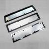1 Pcs Car License Plate Frame Metal Frame License Plate Holder Number Plate Holder Fit EU Vehicles Standard Car Styling