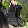 Modne Nowe Męskie Buty Outdoor Ultra-lekkie do połowy łydki Odporne na zużycie Wysokie Buty Buty Pustynne Górskie Wszechstronne Męskie Botki