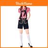 Tuta da Donna a Tema Birra per Festival con Spalline Ricamate per Abbigliamento Casual