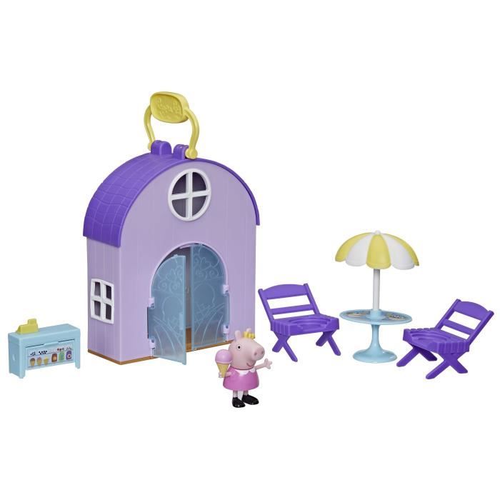 Jouet - HASBRO - PEPPA PIG CLUB PEPPA'S ICE CREAM SHOP - 1 Figurine - 3 Ans - Intérieur - Enfant - Mixte