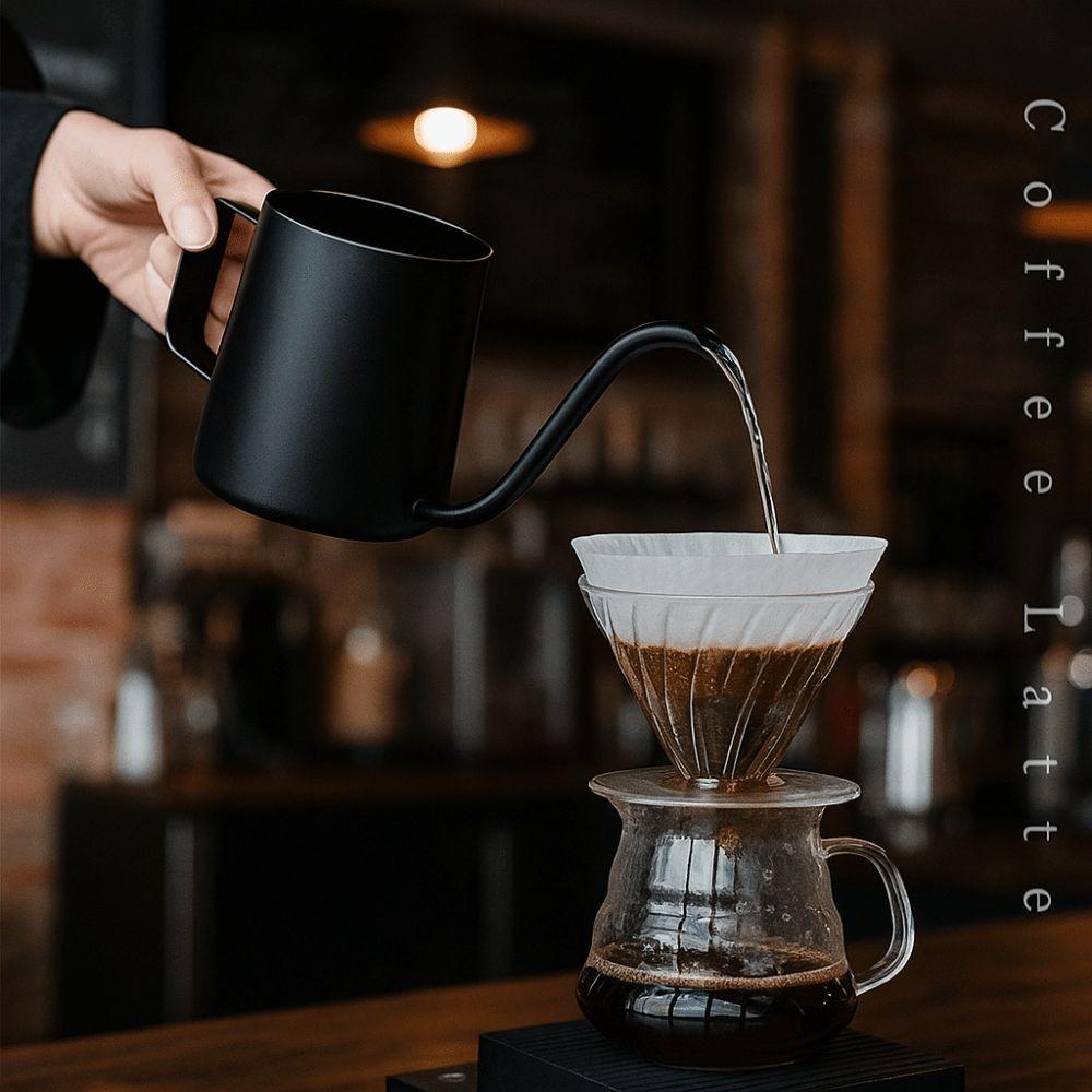 Stainless Steel Stainless Steel Coffee Pot Cafe Gooseneck Pour Over Coffee Pot  Coffee Brewing