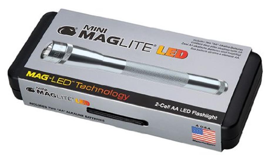 MAGLITE LED Ficklampa Mini Maglite Silver Mini Typ SP22107