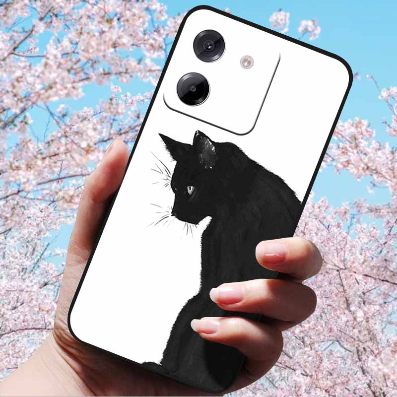 For Xiaomi Poco M7 Pro 5G 6.67"Cases Bumper Silicone TPU Fashion Back Cover Cases For Poco M7 Pro 5G Protective TPU Coque M7Pro