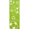 Someno Anbo Tenugui Love!Soccer! Pitch - Hand-dyed, 100% Cotton, Tokuoka Fabric, Made In Japan, 35cm X 100cm (Ball, Soccer, Pitch, Geometric Shapes,
