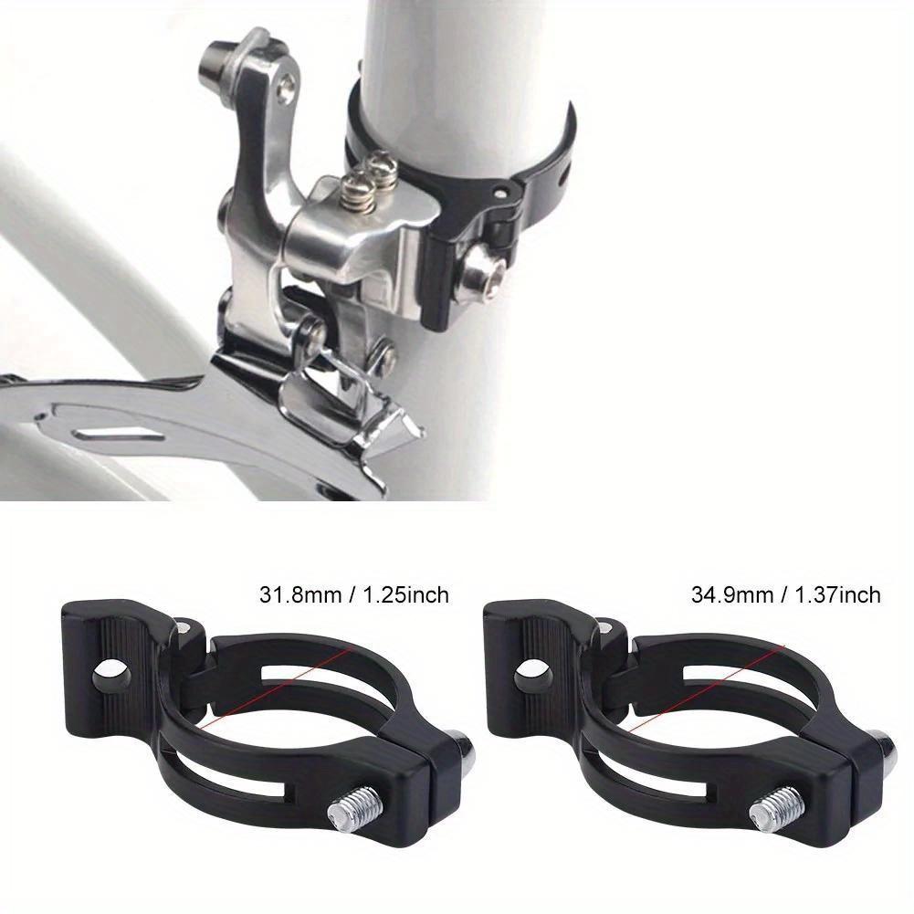 1PC Bicycle Front Derailleur Adapter Hanging/Locking Front Derailleur Braze On Clamping Ring Band Adapter Clamp Parts